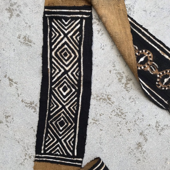 Mud Cloth Print Sash - Picture 2 of 3